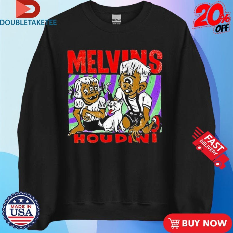 Official Melvins Houdini Album Shirts