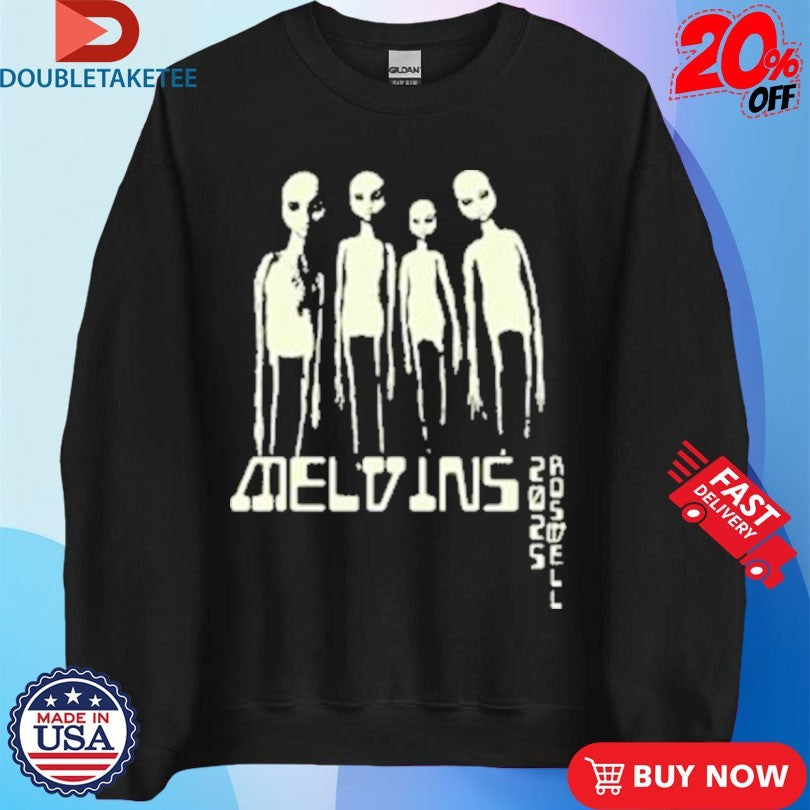 Official Melvins Roswell Alien Shirts