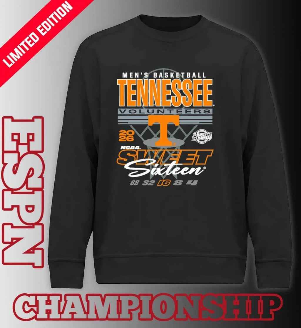 Official Men’s Basketball Sweet Sixteen Tennessee Volunteers Shirt