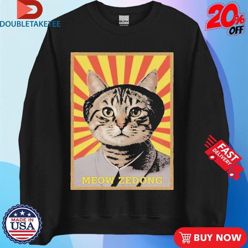 Official Meow Zedong Picture Frame Shirts