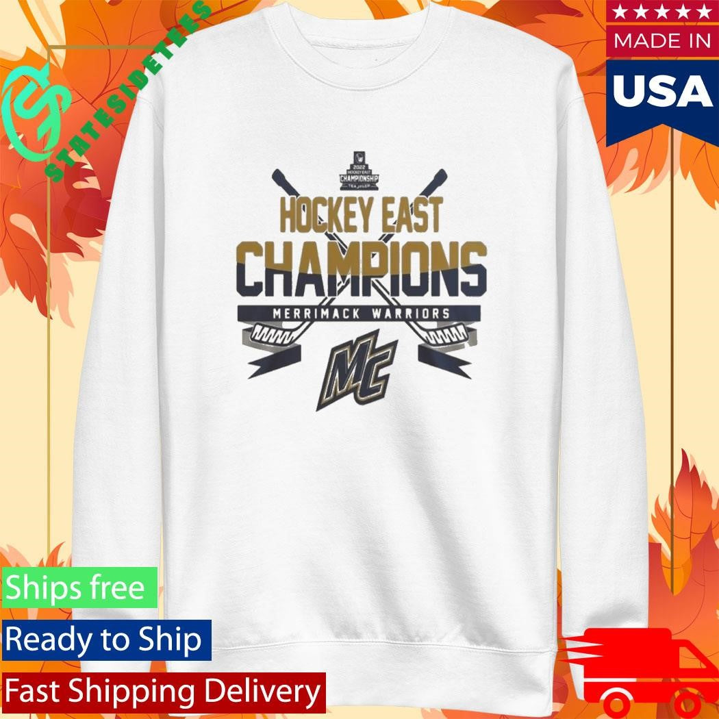 Official Merrimack Warriors 2026 Hockey East Champions Shirt