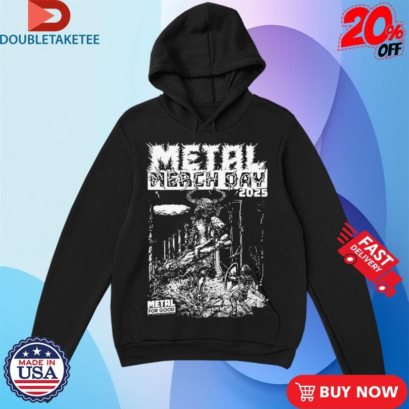 Official Metal For Good Day 2025 Shirts