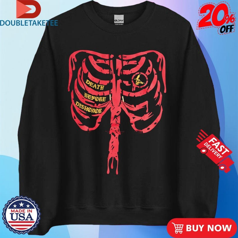 Official Metal Mulisha Death Before Dishonor Bones Shirts