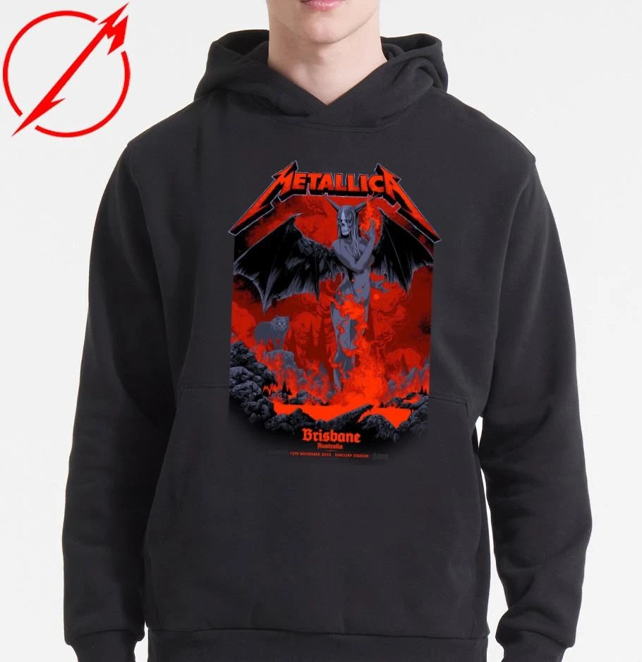 Official Metallica M72 Brisbane Australia Pop Up Shop Limited T-Shirt