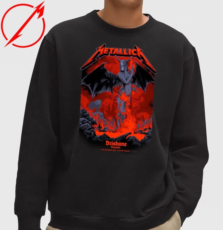 Official Metallica M72 Brisbane Australia Pop Up Shop Limited T-Shirt