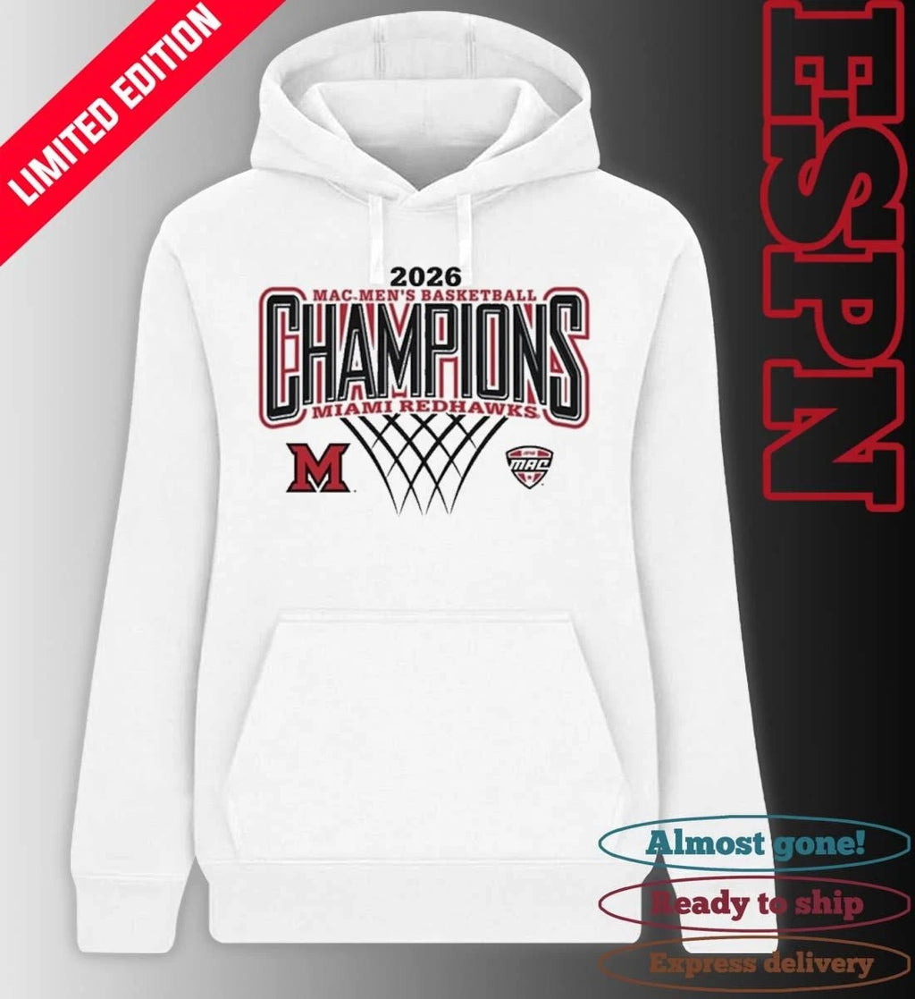 Official Miami Men’s Basketball 2026 MAC Regular Season Champions T-Shirt