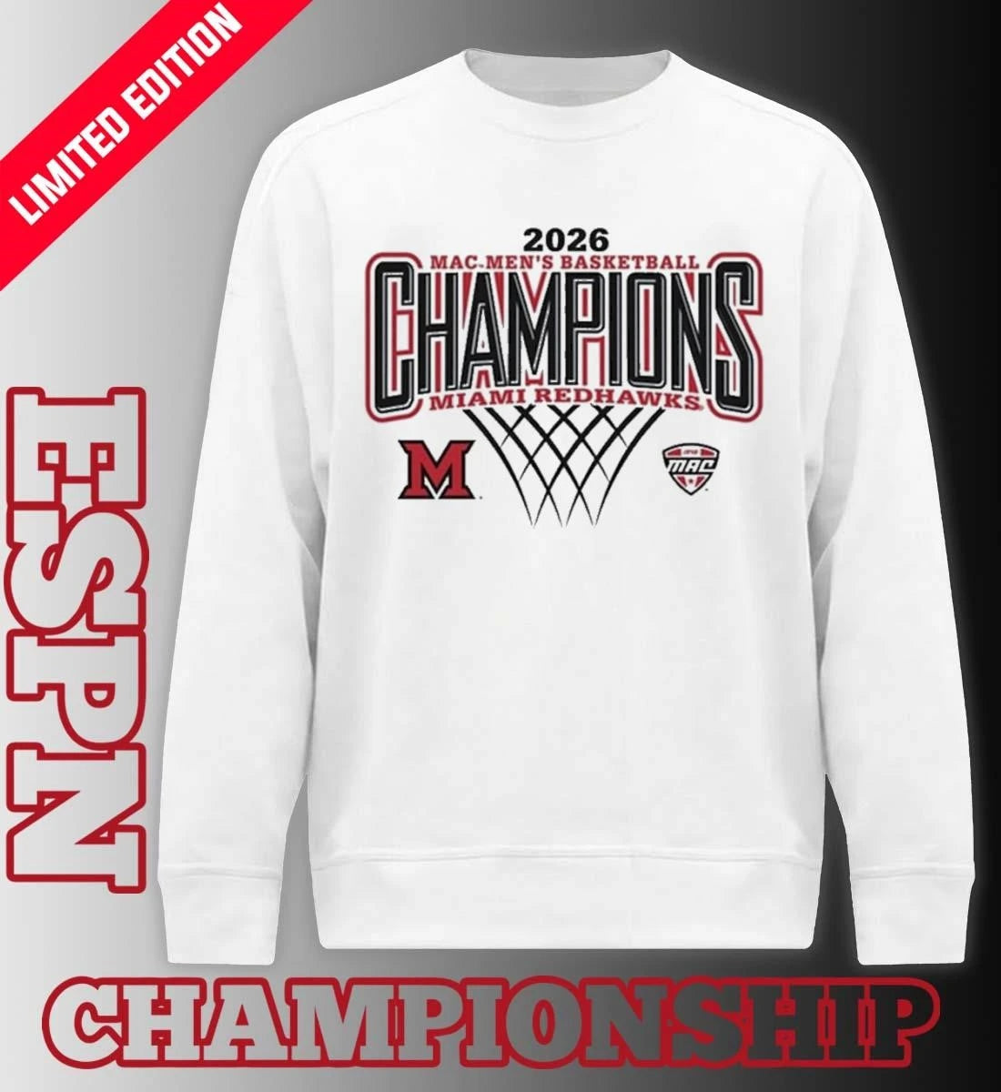 Official Miami Men’s Basketball 2026 MAC Regular Season Champions T-Shirt