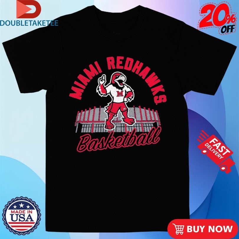 Official Miami RedHawks Basketball Mascot Shirts