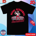 Official Miami RedHawks Basketball Mascot Shirts