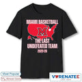 Official Miami Redhawks Black Last Undefeated Team 2025-2026 T-shirt