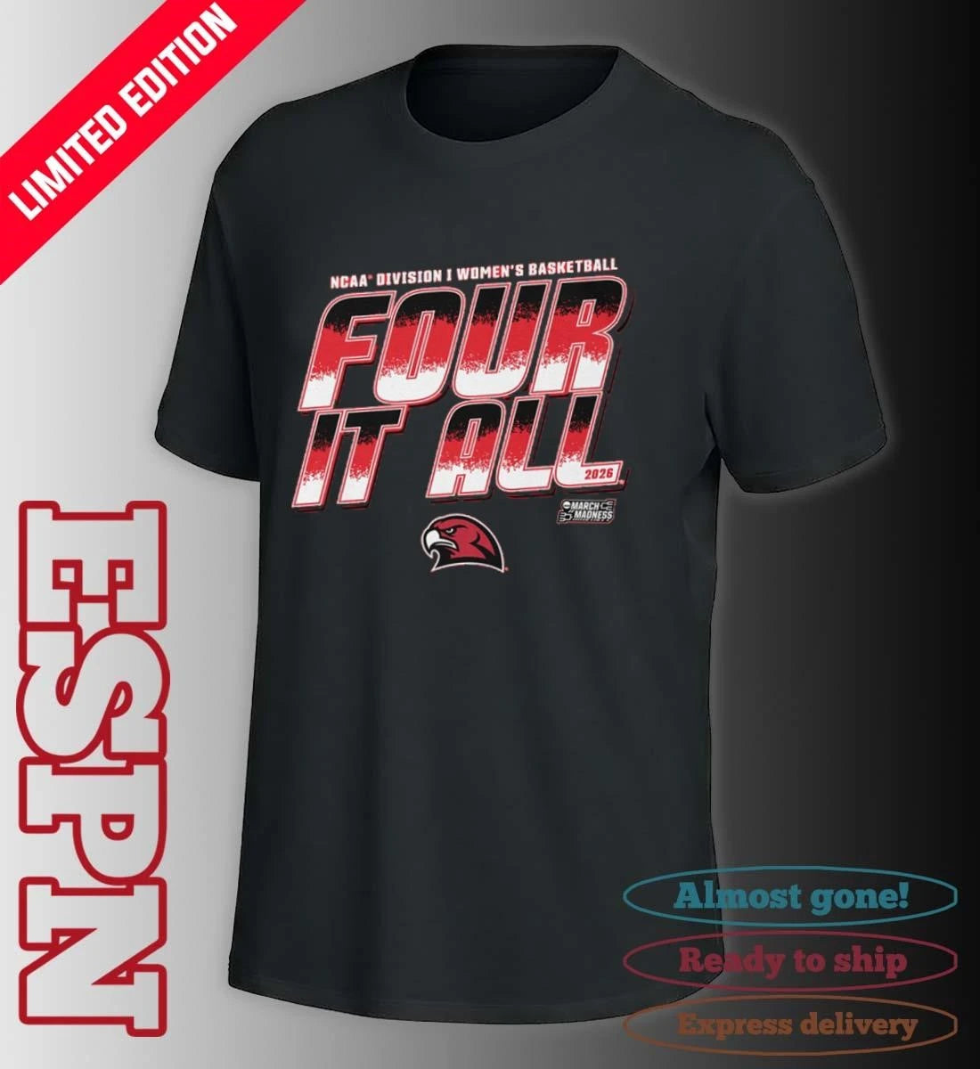 Official Miami University Women’s Basketball Four It All 2026 March Madness Shirt