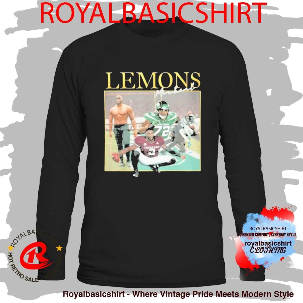Official Micheal Lemons Football Us Shirt