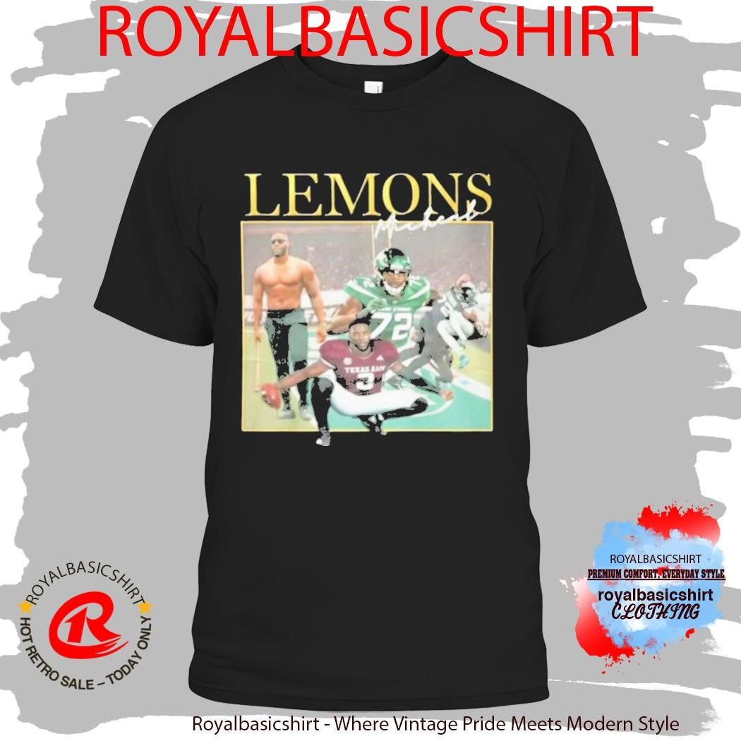 Official Micheal Lemons Football Us Shirt