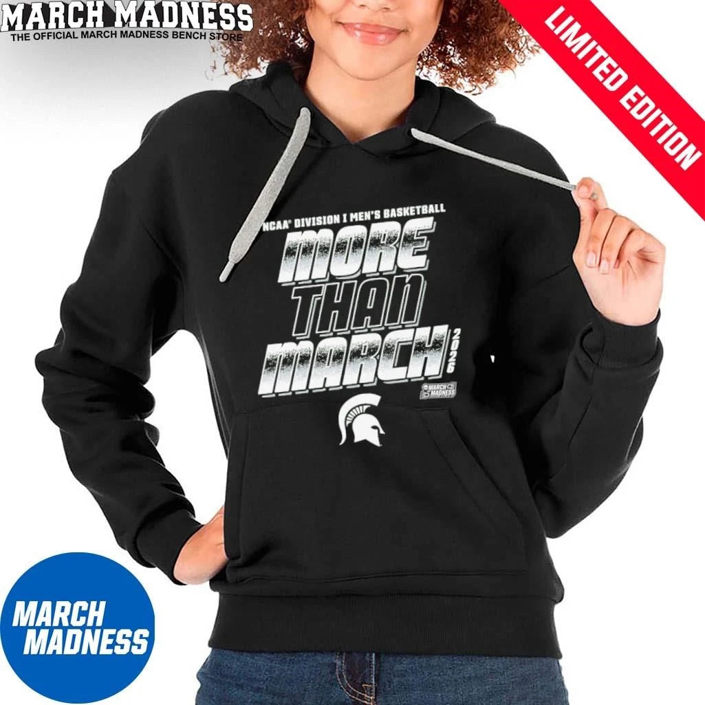 Official Michigan State Men’s Basketball More Than March 2026 Shirt