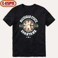 Official Michigan State Spartans Basketball Court Ball Shirt