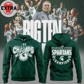 Official Michigan State Spartans Champions 2025 Edition Hoodie Shirt