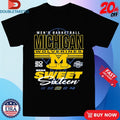 Official Michigan Wolverines 2026 NCAA Men’s Basketball March Madness Sweet 16 Bound Net Shirts