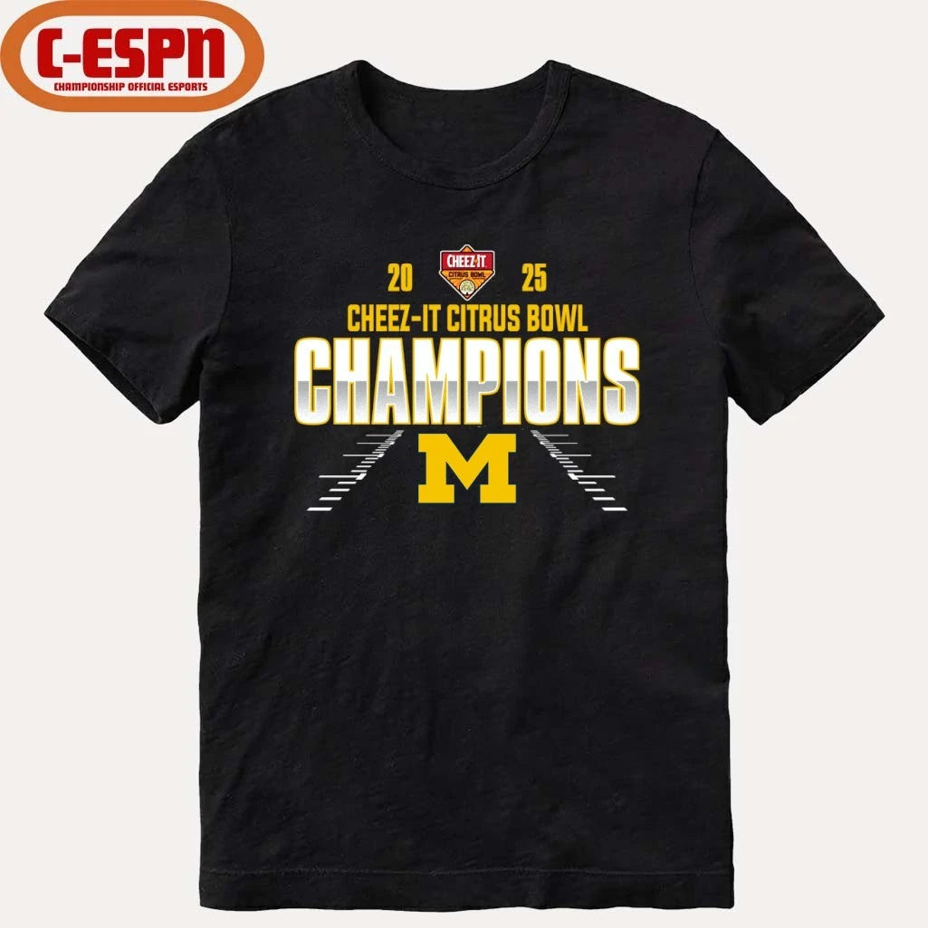 Official Michigan Wolverines Citrus Bowl Champions 2025 shirt