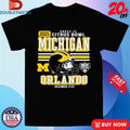 Official Michigan Wolverines Football 2025 Cheez-It Citrus Bowl Orlando Shirts