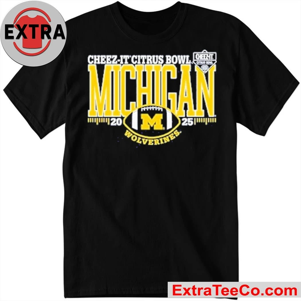 Official Michigan Wolverines Navy Blue Blue 84 2025 Citrus Bowl Shirt