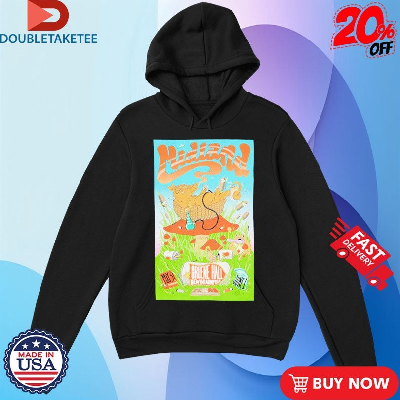 Official Midland Gruene Hall New Braunfels May 3 June 1 Event Mushroom Armadillo Shirts