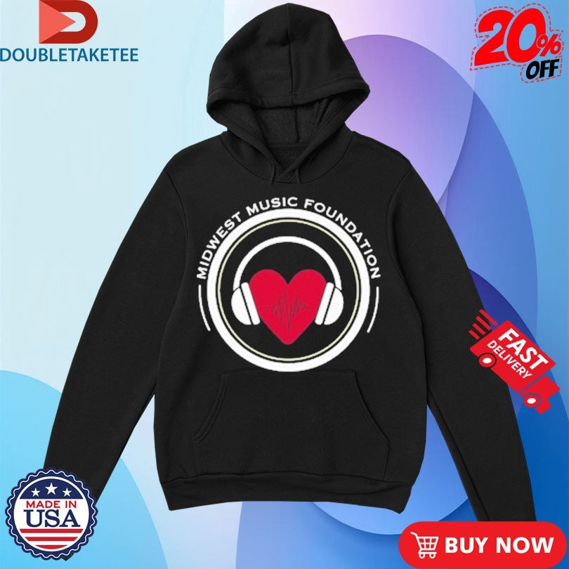 Official Midwest Music Foundation Heart Shirts