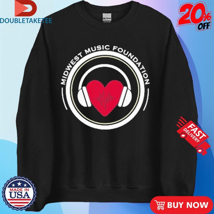 Official Midwest Music Foundation Heart Shirts