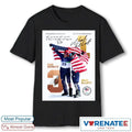 Official Mike Schultz and Noah Elliott Milano Cortina 2026 Paralympic Winter Games Signatures Poster T-Shirt