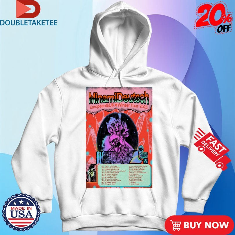 Official Minami Deutsch European &amp; UK Winter Tour 2025 Shirts