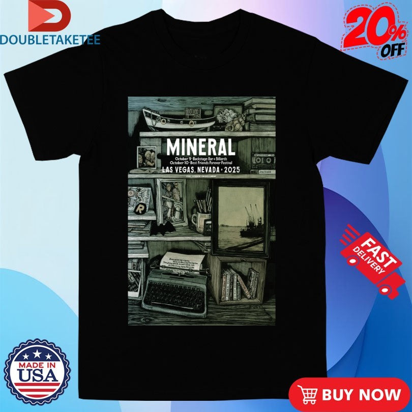 Official Mineral DLVEC Las Vegas NV October 10 2025 Shirts