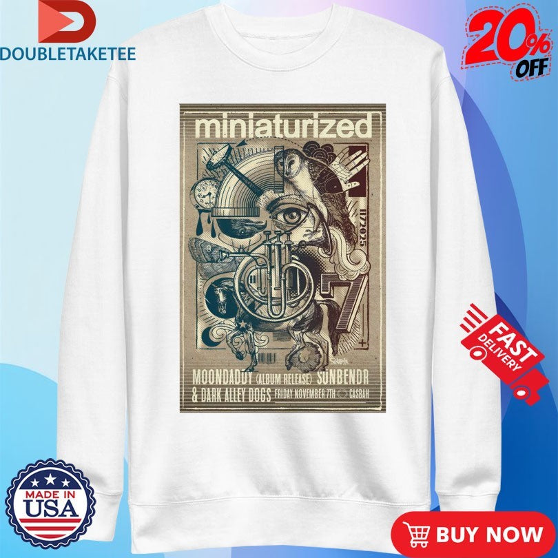 Official Miniaturized November 7, 2025 Casbah San Diego CA Shirts
