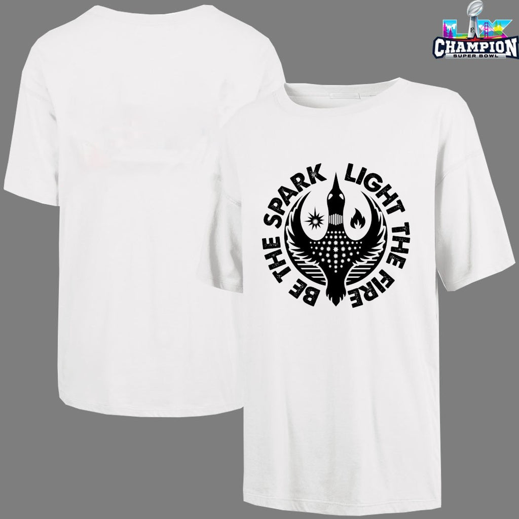 Official Minneapolis Rebel Loon Be The Spark Light The Fire Logo T-Shirts