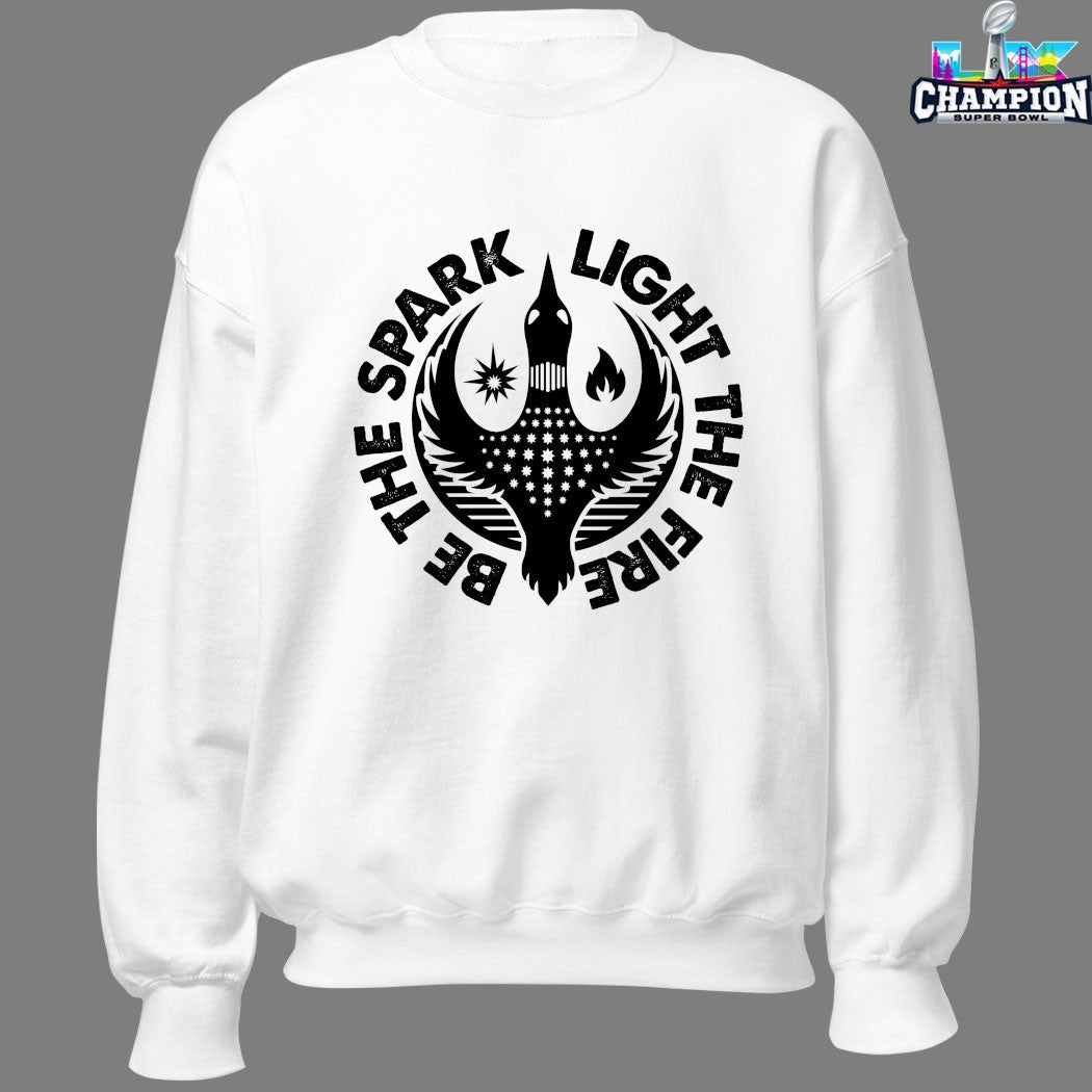 Official Minneapolis Rebel Loon Be The Spark Light The Fire Logo T-Shirts