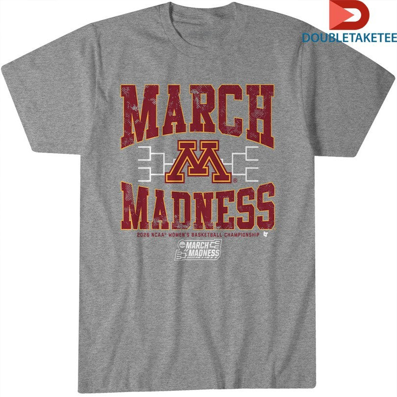 Official Minnesota Golden Gophers NCAA Women’s Basketball Champions 2026 March Madness Shirts
