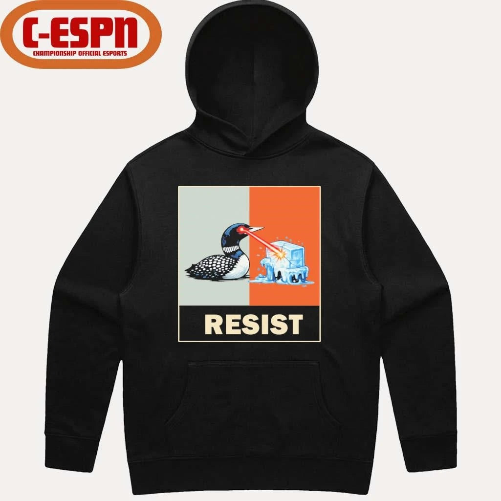 Official Minnesota Laser Loon ICE OUT Protest RESIST Shirt