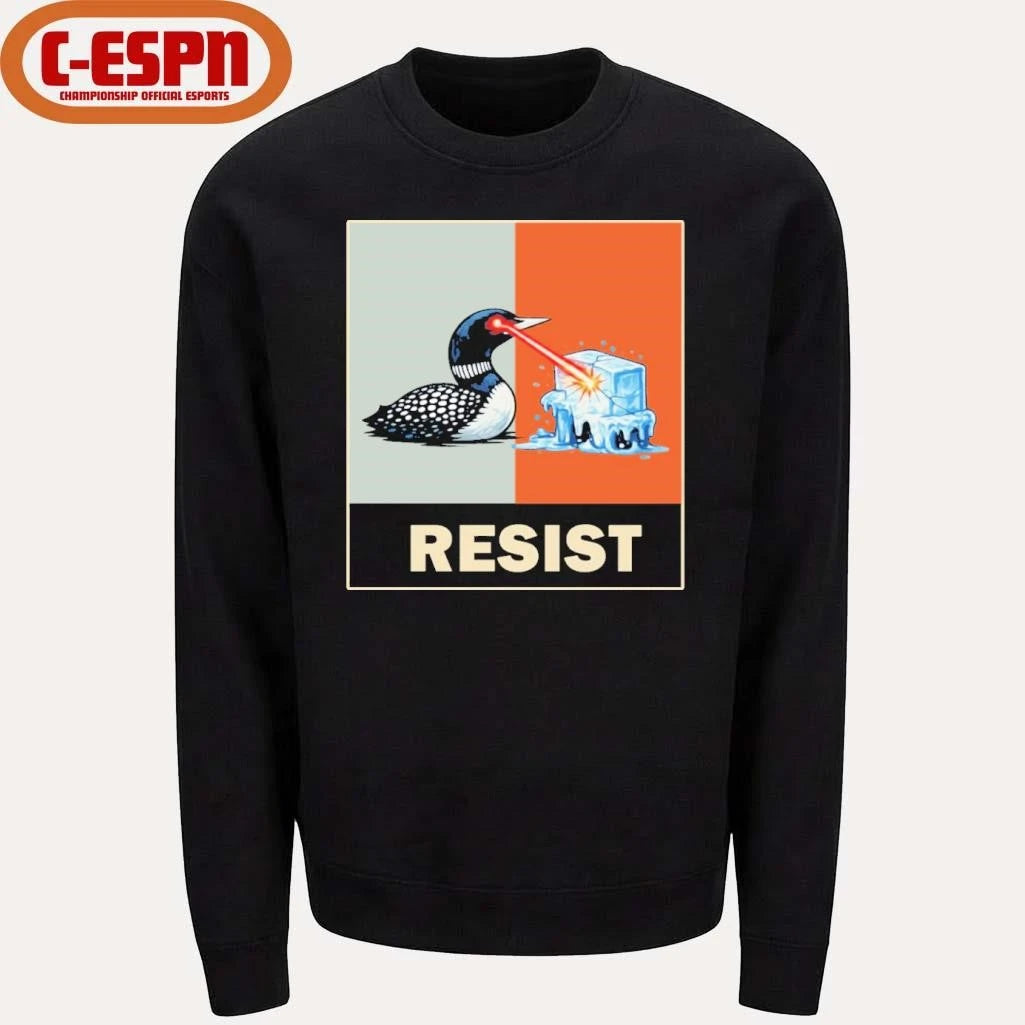 Official Minnesota Laser Loon ICE OUT Protest RESIST Shirt