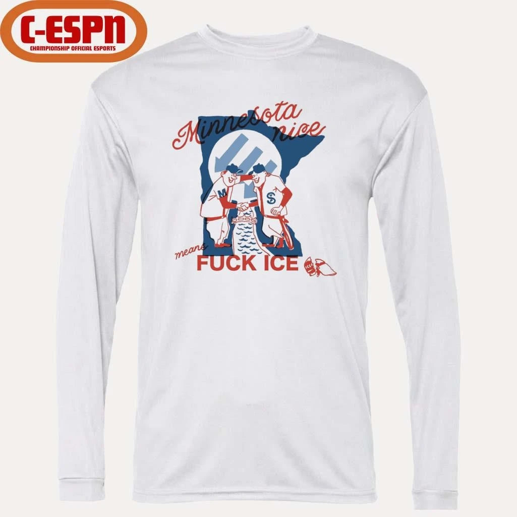 Official Minnesota Nice Means Fuck Ice T-Shirt