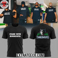 Official Minnesota Timberwolves Stand With Minnesota Against ICE 2026 Shirt