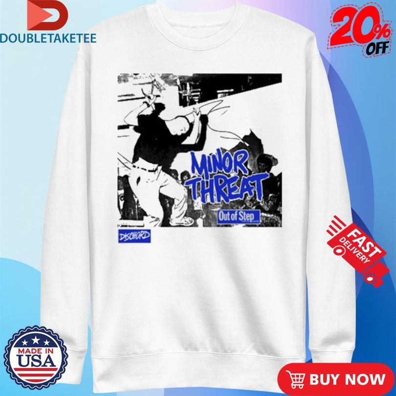 Official Minor Threat Out Of Step Shirts