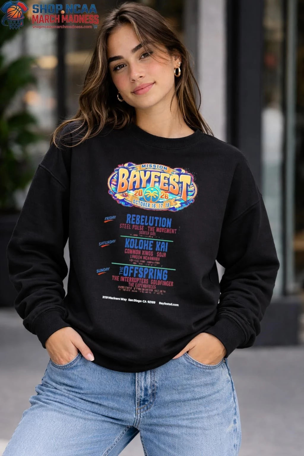 Official Mission Bayfest San Diego California At 3119 Mariners Way On October 16 17 18 2026 T-Shirts