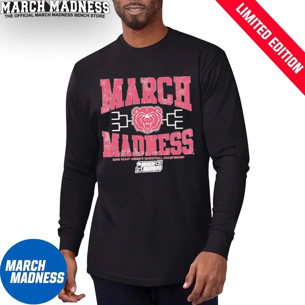 Official Missouri State Lady Bears WBB 2026 March Madness shirt