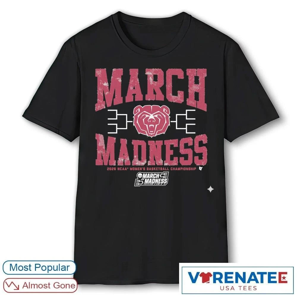 Official Missouri State Lady Bears WBB 2026 NCAA Women’s Basketball Championship March Madness T-Shirt