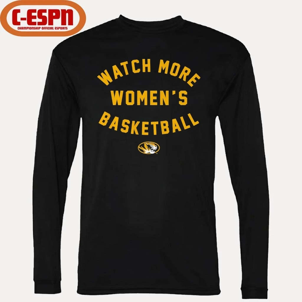 Official Missouri Tigers Watch More Women’s Basketball 2026 shirt