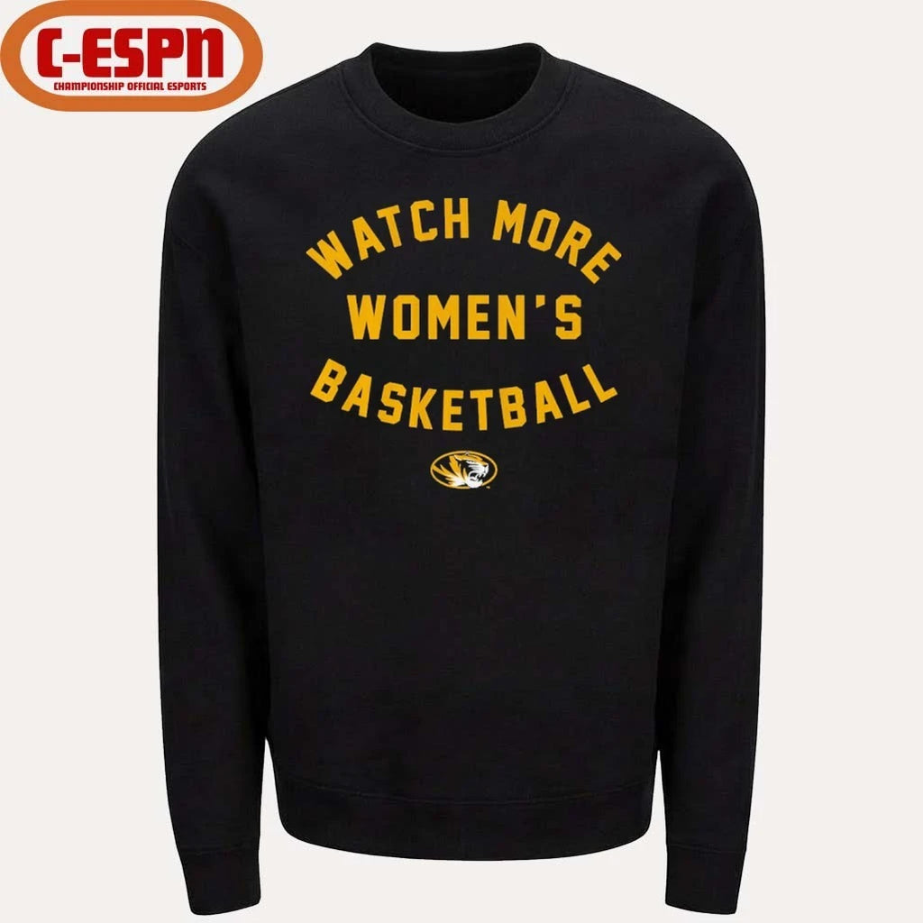Official Missouri Tigers Watch More Women’s Basketball 2026 shirt