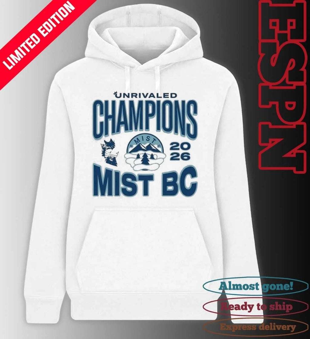 Official Mist BC Unrivaled Champions Official T-Shirt