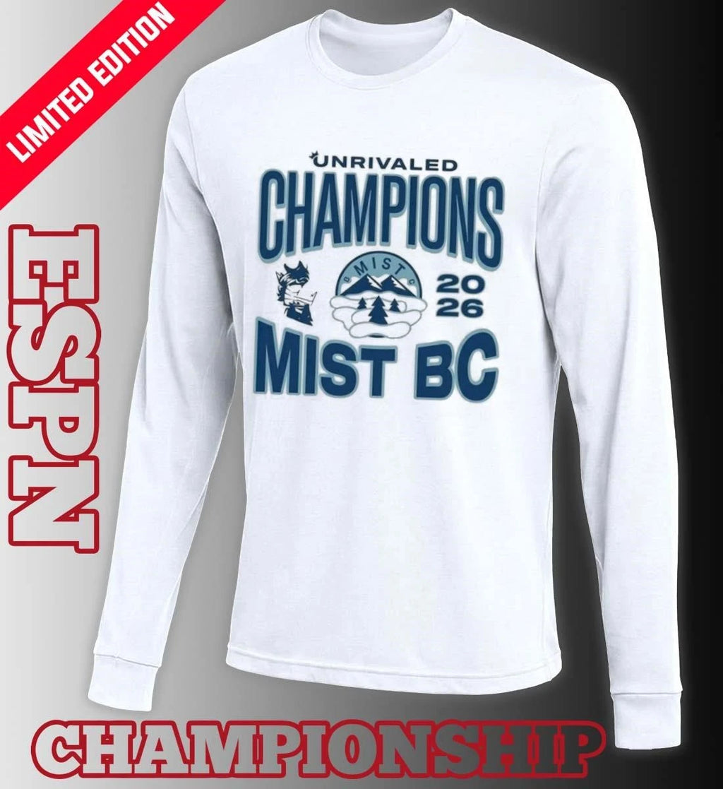 Official Mist BC Unrivaled Champions Official T-Shirt