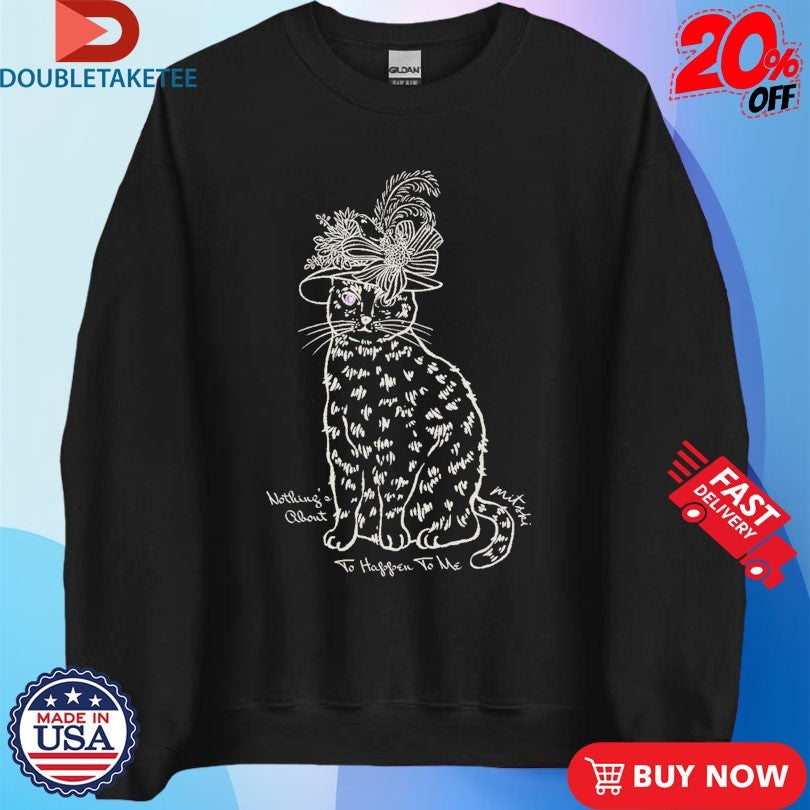 Official Mitski Nothing’s About To Happen To Me Victorian Cat Shirts