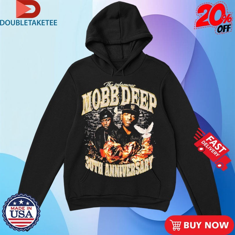 Official Mobb Deep The Infamours 30th Anniversary Tour 2025 Shirts