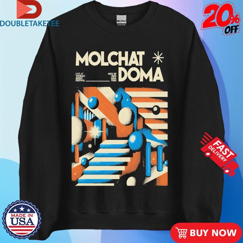 Official Molchat Doma Veltrac Music Festival 2025 Shirts
