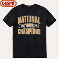 Official Montana State Football 2025 FCS Champions Shirt